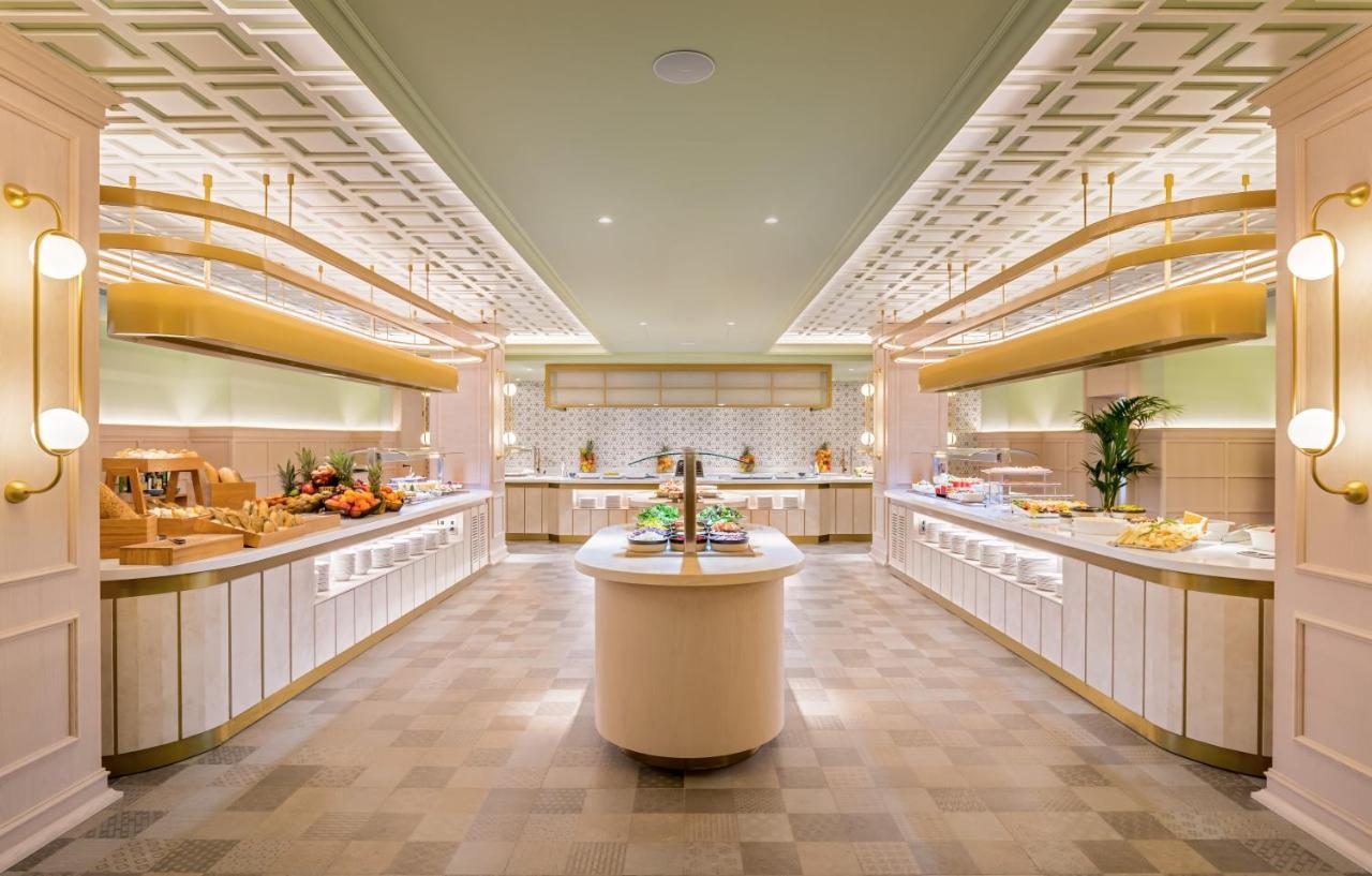 Готель Barcelo La Nucia Palms Екстер'єр фото The buffet at the lounge