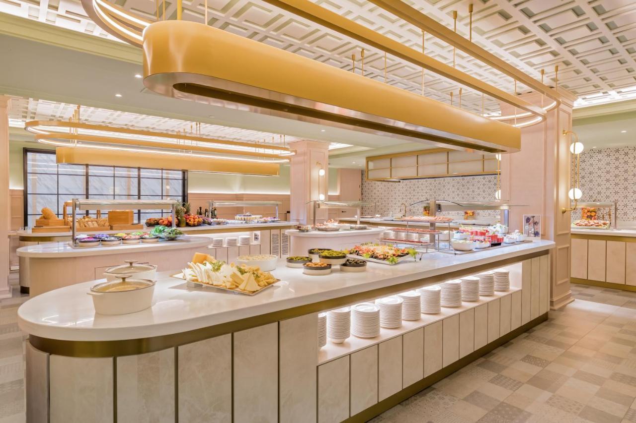Готель Barcelo La Nucia Palms Екстер'єр фото The buffet at the hotel